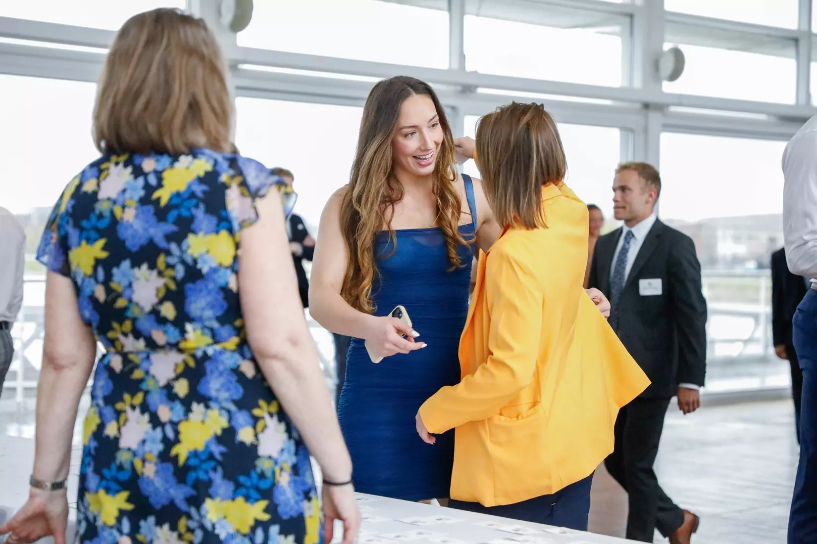 The Marquette student athletes were recognized at the Blue & Golden Globes Awards Sunday night at Discovery World in celebration of the 2022-23 athletics and academic year.