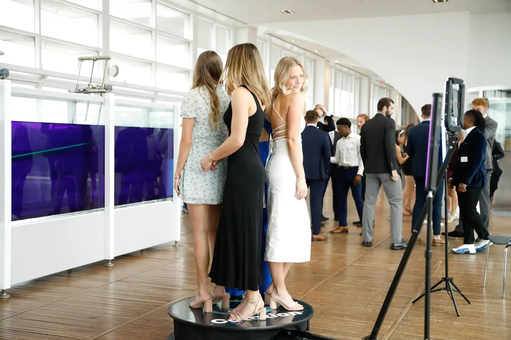 The Marquette student athletes were recognized at the Blue & Golden Globes Awards Sunday night at Discovery World in celebration of the 2022-23 athletics and academic year.
