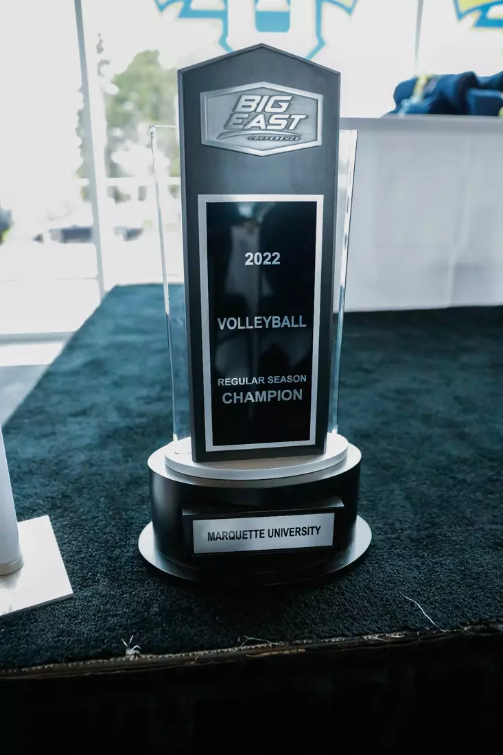 The Marquette student athletes were recognized at the Blue & Golden Globes Awards Sunday night at Discovery World in celebration of the 2022-23 athletics and academic year.