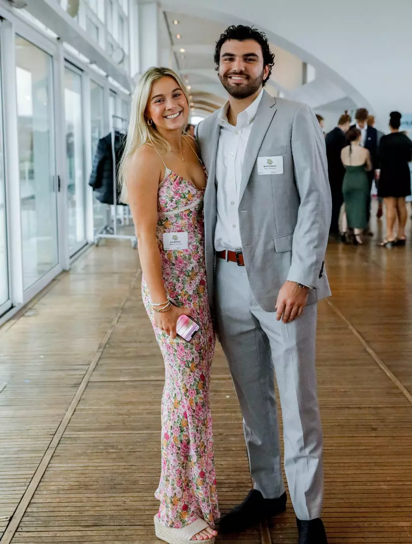 The Marquette student athletes were recognized at the Blue & Golden Globes Awards Sunday night at Discovery World in celebration of the 2022-23 athletics and academic year.