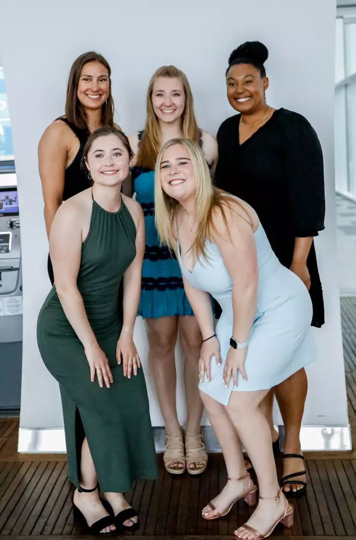 The Marquette student athletes were recognized at the Blue & Golden Globes Awards Sunday night at Discovery World in celebration of the 2022-23 athletics and academic year.