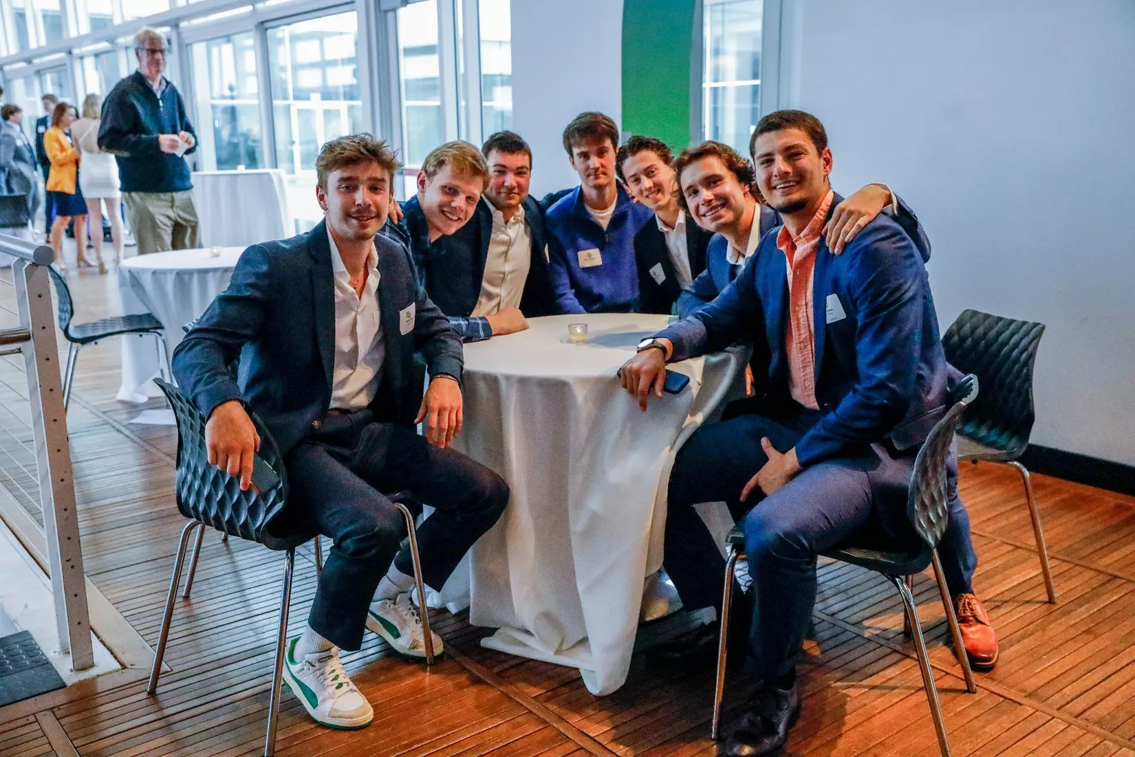 The Marquette student athletes were recognized at the Blue & Golden Globes Awards Sunday night at Discovery World in celebration of the 2022-23 athletics and academic year.