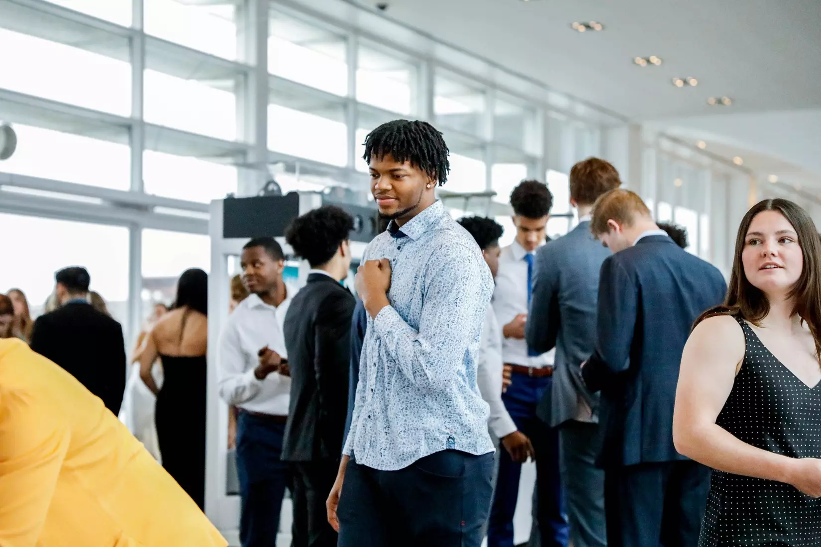 The Marquette student athletes were recognized at the Blue & Golden Globes Awards Sunday night at Discovery World in celebration of the 2022-23 athletics and academic year.