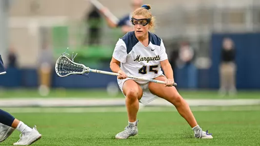 NCAA DI Womens Lacrosse - 2023 Big East Semi-Final 1 - #2 Marquette Golden Eagles at #3 UConn Huskies, Morrone Field, Storrs, Connecticut.