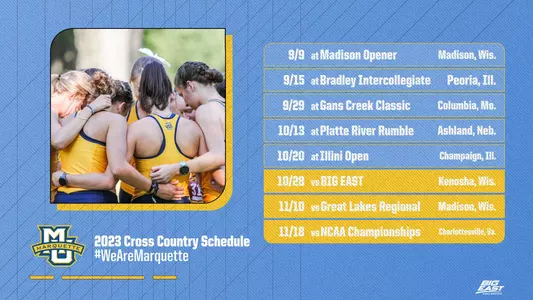 2023 XC Schedule