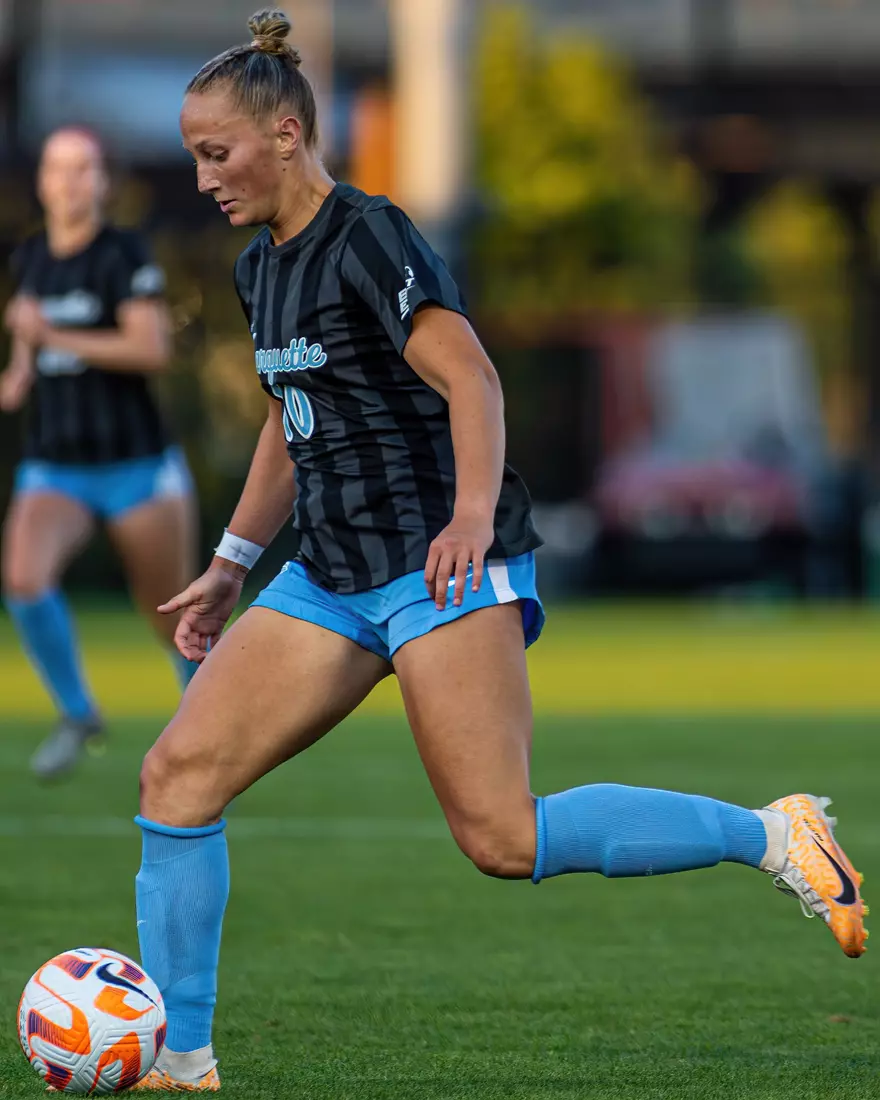 Marquette Women's Soccer falls to Northwestern 4-0 on Thursday August 17th, 2023 at Valley Fields in MIlwaukee, Wisconsin