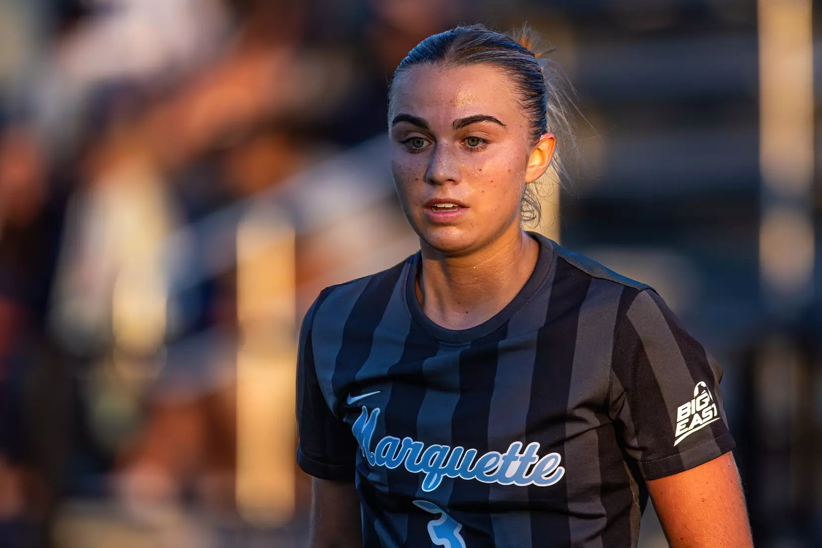 Marquette Women's Soccer falls to Northwestern 4-0 on Thursday August 17th, 2023 at Valley Fields in MIlwaukee, Wisconsin