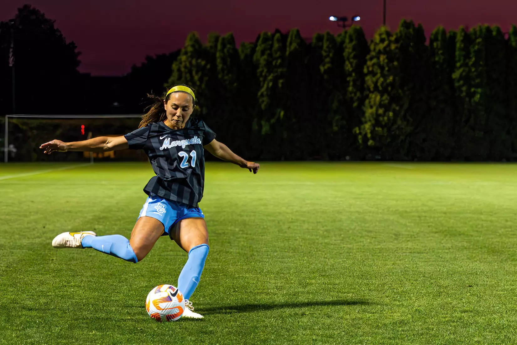 Marquette Women's Soccer falls to Northwestern 4-0 on Thursday August 17th, 2023 at Valley Fields in MIlwaukee, Wisconsin