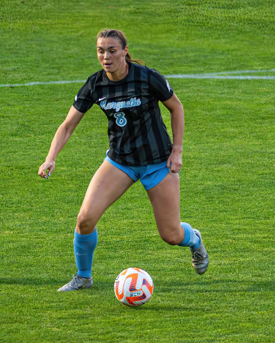 Marquette Women's Soccer falls to Northwestern 4-0 on Thursday August 17th, 2023 at Valley Fields in MIlwaukee, Wisconsin
