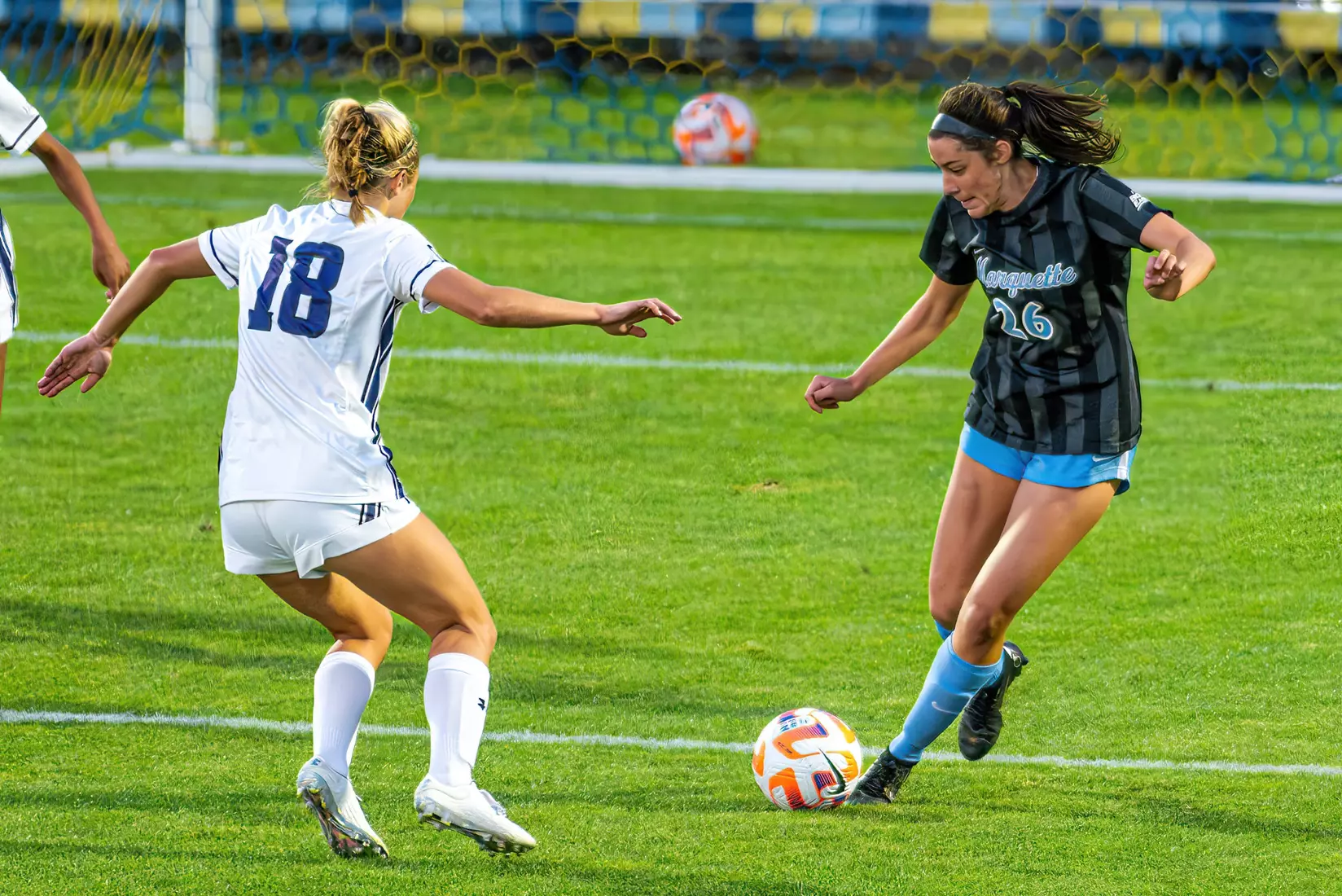 Marquette Women's Soccer falls to Northwestern 4-0 on Thursday August 17th, 2023 at Valley Fields in MIlwaukee, Wisconsin