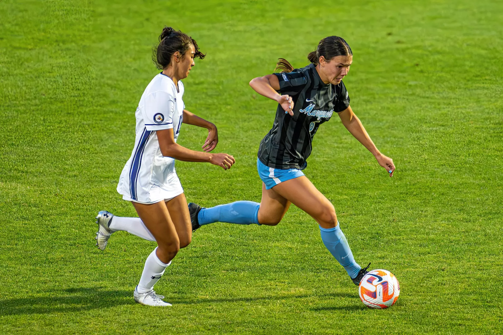 Marquette Women's Soccer falls to Northwestern 4-0 on Thursday August 17th, 2023 at Valley Fields in MIlwaukee, Wisconsin