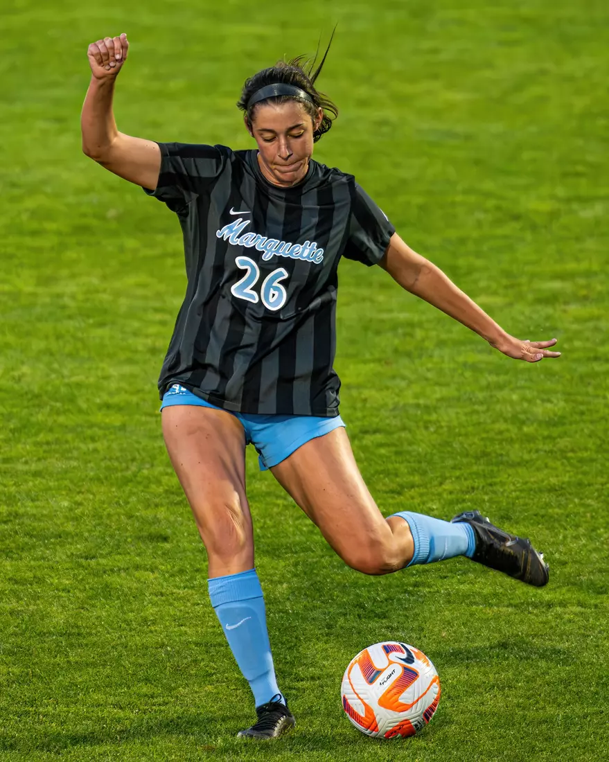 Marquette Women's Soccer falls to Northwestern 4-0 on Thursday August 17th, 2023 at Valley Fields in MIlwaukee, Wisconsin