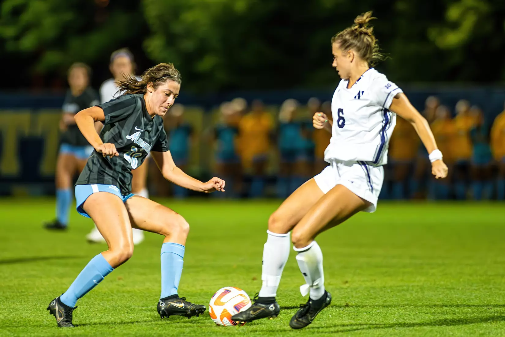 Marquette Women's Soccer falls to Northwestern 4-0 on Thursday August 17th, 2023 at Valley Fields in MIlwaukee, Wisconsin