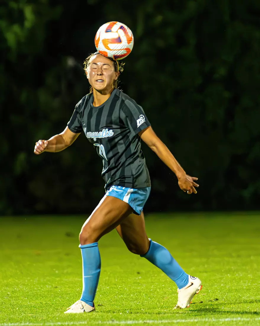 Marquette Women's Soccer falls to Northwestern 4-0 on Thursday August 17th, 2023 at Valley Fields in MIlwaukee, Wisconsin
