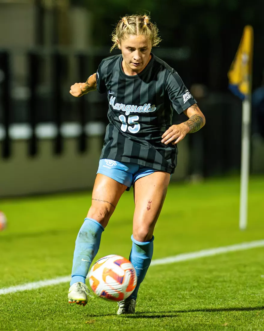 Marquette Women's Soccer falls to Northwestern 4-0 on Thursday August 17th, 2023 at Valley Fields in MIlwaukee, Wisconsin