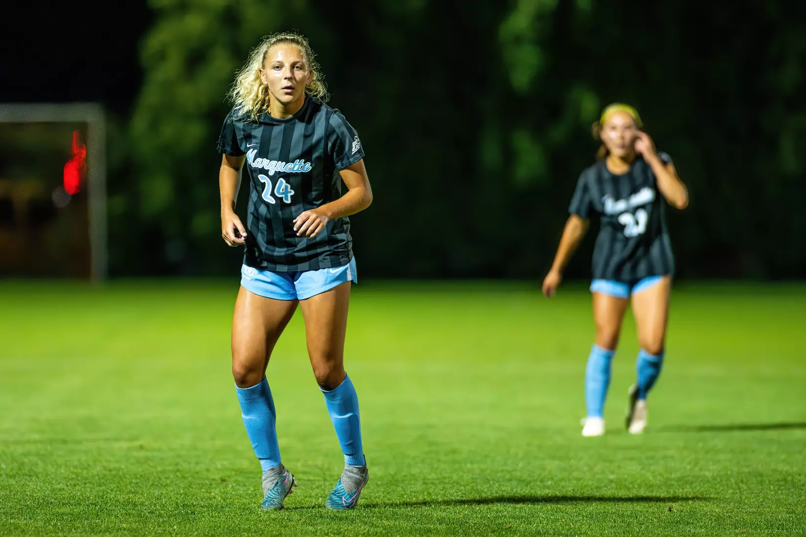 Marquette Women's Soccer falls to Northwestern 4-0 on Thursday August 17th, 2023 at Valley Fields in MIlwaukee, Wisconsin