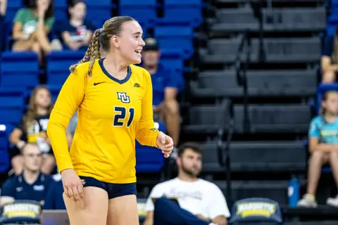 Marquette Women's Volleyball Blue Gold Scrimmage at Al McGuire Center on Sunday August 20, 2023 in Milwaukee, WI.