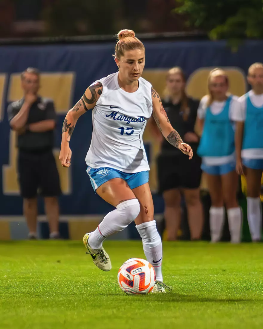 Marquette Women's Soccers Ties with Denver 0-0 at Valley Fields on Thursday, August 24th, 2023, In Milwaukee, WI