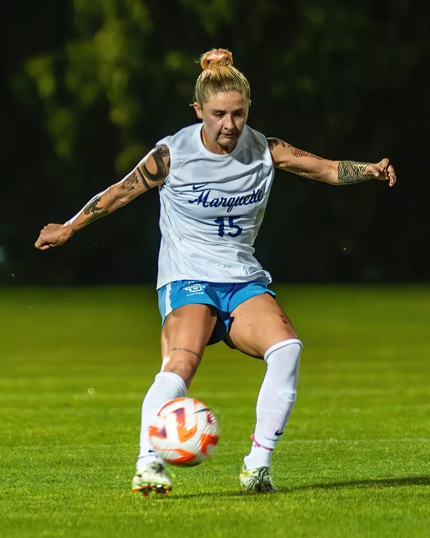 Marquette Women's Soccers Ties with Denver 0-0 at Valley Fields on Thursday, August 24th, 2023, In Milwaukee, WI