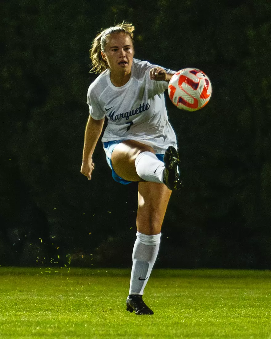 Marquette Women's Soccers Ties with Denver 0-0 at Valley Fields on Thursday, August 24th, 2023, In Milwaukee, WI
