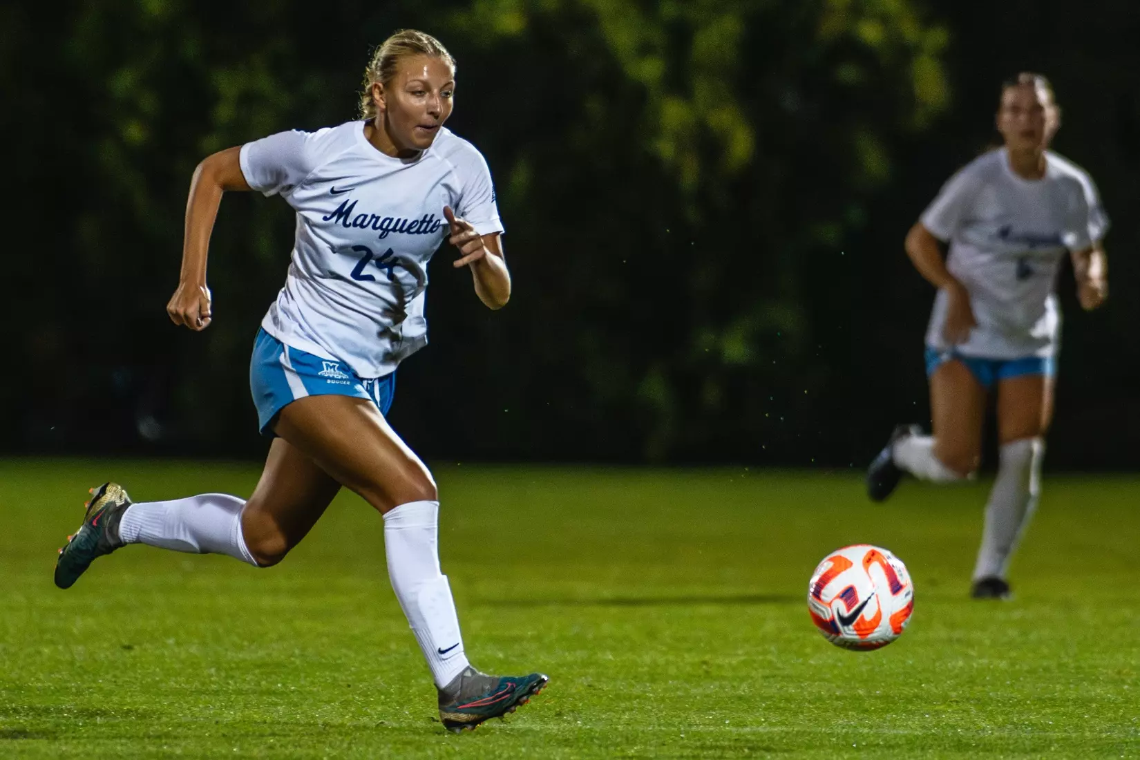 Marquette Women's Soccers Ties with Denver 0-0 at Valley Fields on Thursday, August 24th, 2023, In Milwaukee, WI
