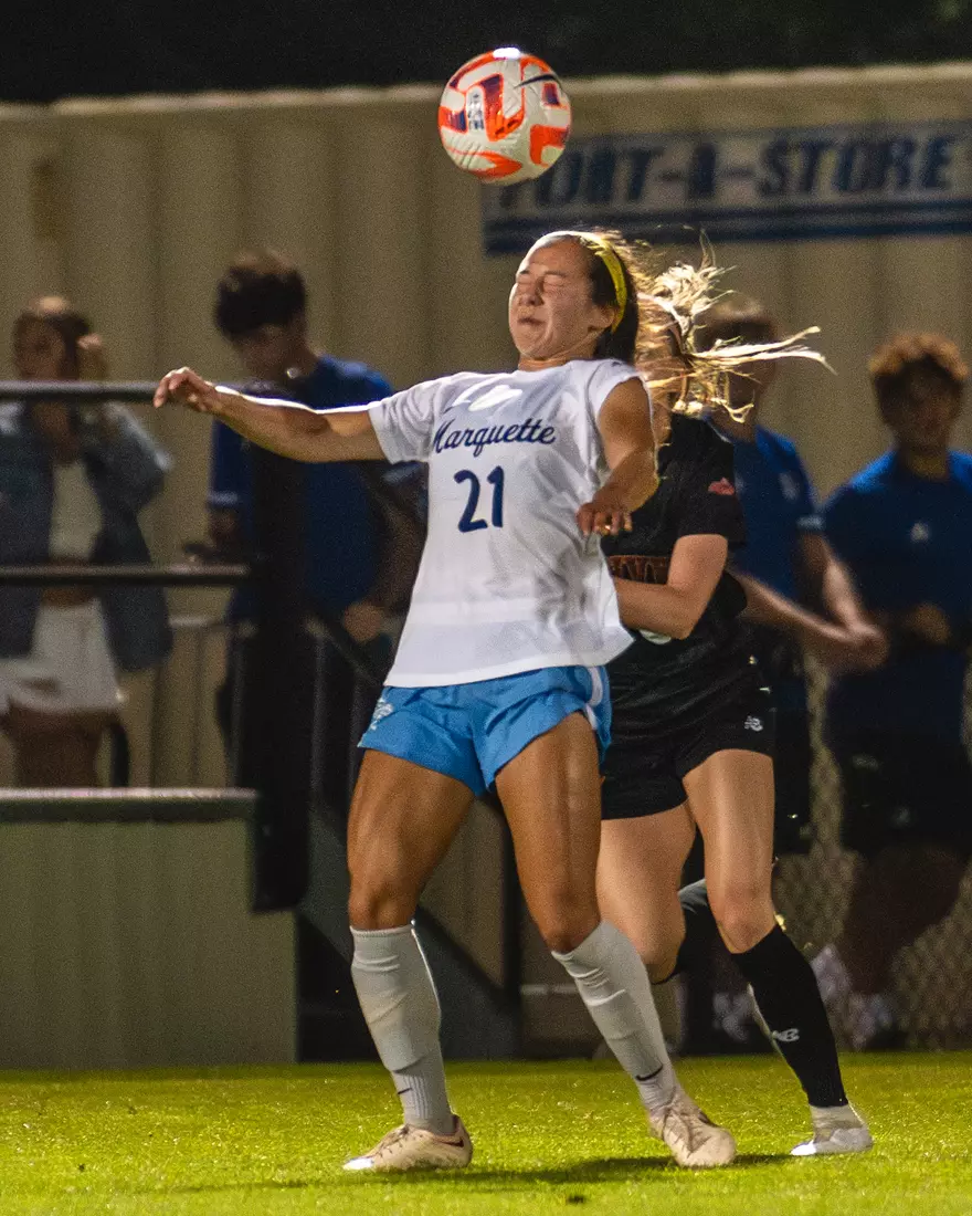 Marquette Women's Soccers Ties with Denver 0-0 at Valley Fields on Thursday, August 24th, 2023, In Milwaukee, WI