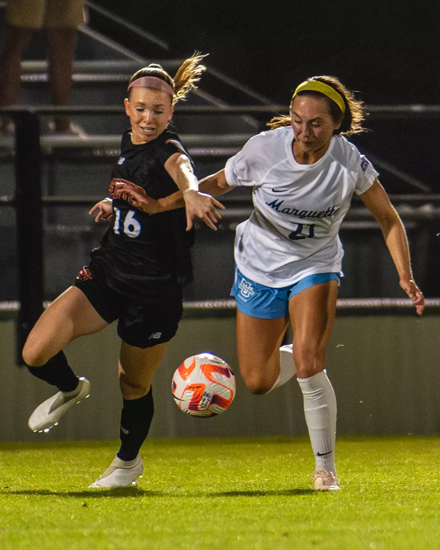 Marquette Women's Soccers Ties with Denver 0-0 at Valley Fields on Thursday, August 24th, 2023, In Milwaukee, WI