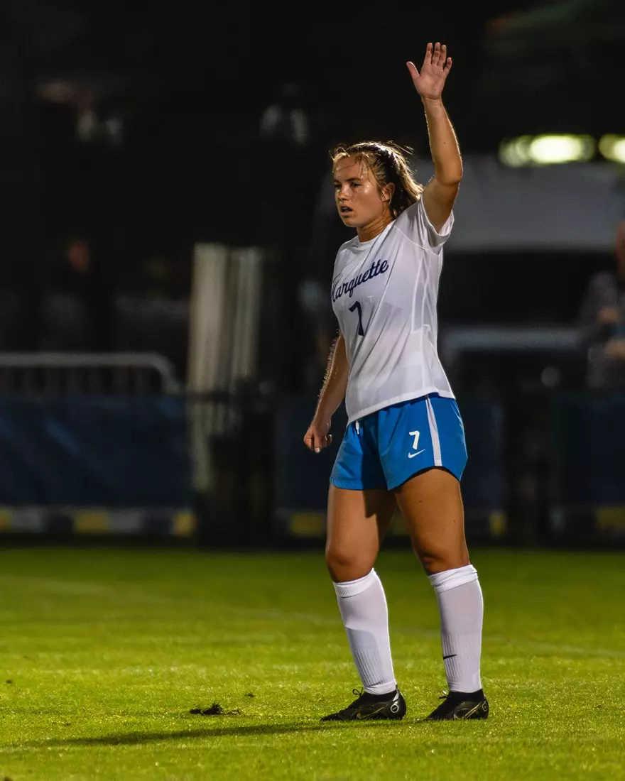 Marquette Women's Soccers Ties with Denver 0-0 at Valley Fields on Thursday, August 24th, 2023, In Milwaukee, WI