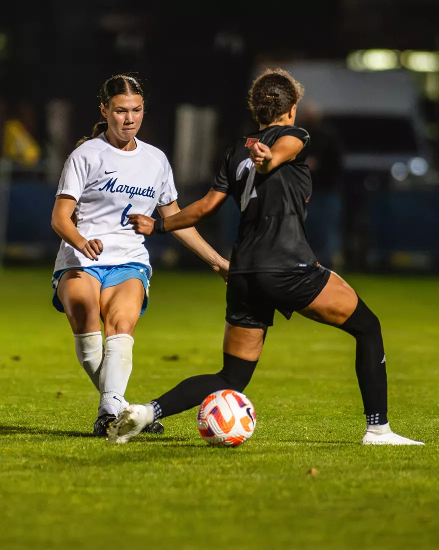 Marquette Women's Soccers Ties with Denver 0-0 at Valley Fields on Thursday, August 24th, 2023, In Milwaukee, WI