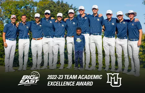 2022-23 BIG EAST Team Academic Award - Men's Golf