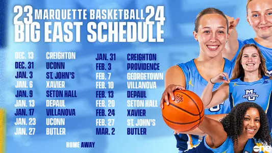 WBB BIG EAST Schedule