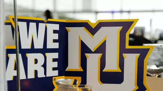 The Marquette student athletes were recognized at the Blue & Golden Globes Awards Sunday night at Discovery World in celebration of the 2022-23 athletics and academic year.