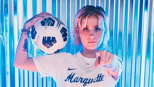 Marquette Women's Soccer 2023-24 media day on July 31, 2023 in Milwaukee, WI.
