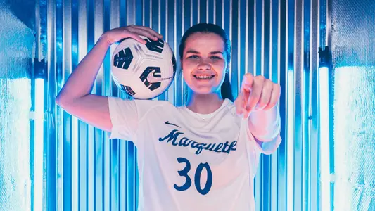 Marquette Women's Soccer 2023-24 media day on July 31, 2023 in Milwaukee, WI.