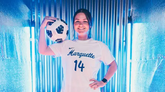 Marquette Women's Soccer 2023-24 media day on July 31, 2023 in Milwaukee, WI.