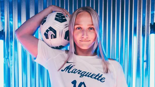 Marquette Women's Soccer 2023-24 media day on July 31, 2023 in Milwaukee, WI.