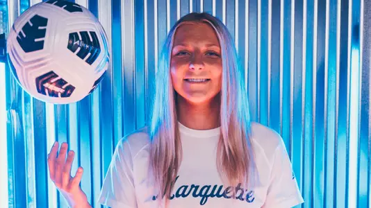 Marquette Women's Soccer 2023-24 media day on July 31, 2023 in Milwaukee, WI.