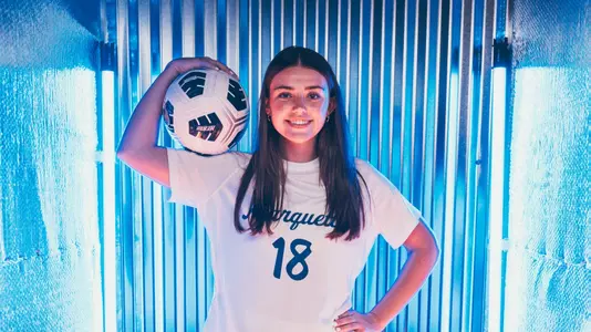 Marquette Women's Soccer 2023-24 media day on July 31, 2023 in Milwaukee, WI.