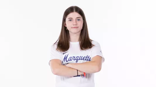 Marquette Women's Soccer 2023-24 media day posed at Al McGuire Center on July 31, 2023 in Milwaukee, WI.
