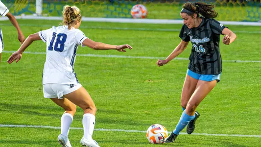 Marquette Women's Soccer falls to Northwestern 4-0 on Thursday August 17th, 2023 at Valley Fields in MIlwaukee, Wisconsin