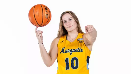 Marquette Women's Basketball poses on media day at Al McGuire Center on Friday September 1, 2023 in Milwaukee, WI.