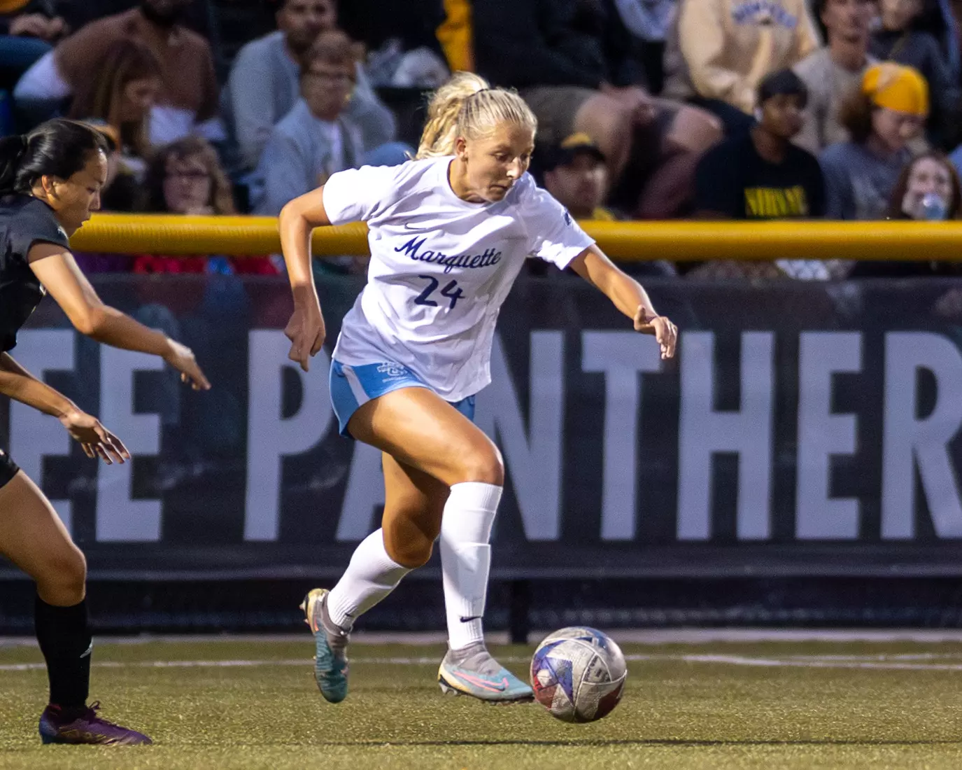 Marquette Women's Soccer defeated UWM 1-0 on Thursday, September 7, 2023.