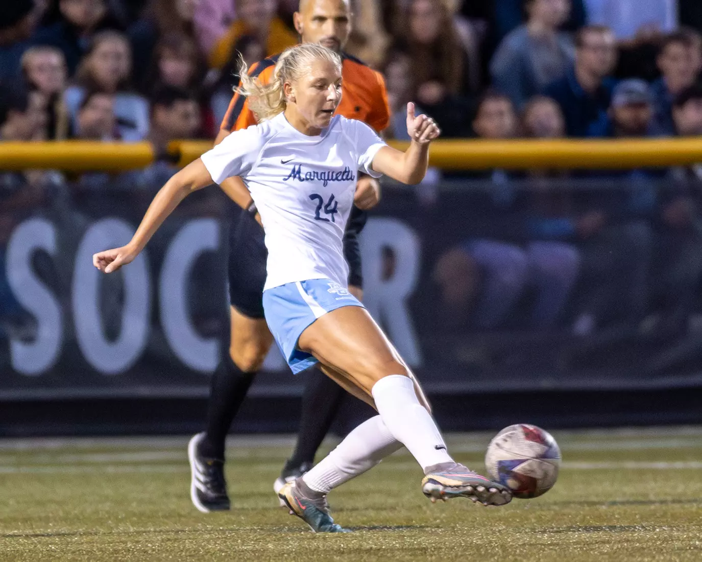 Marquette Women's Soccer defeated UWM 1-0 on Thursday, September 7, 2023.