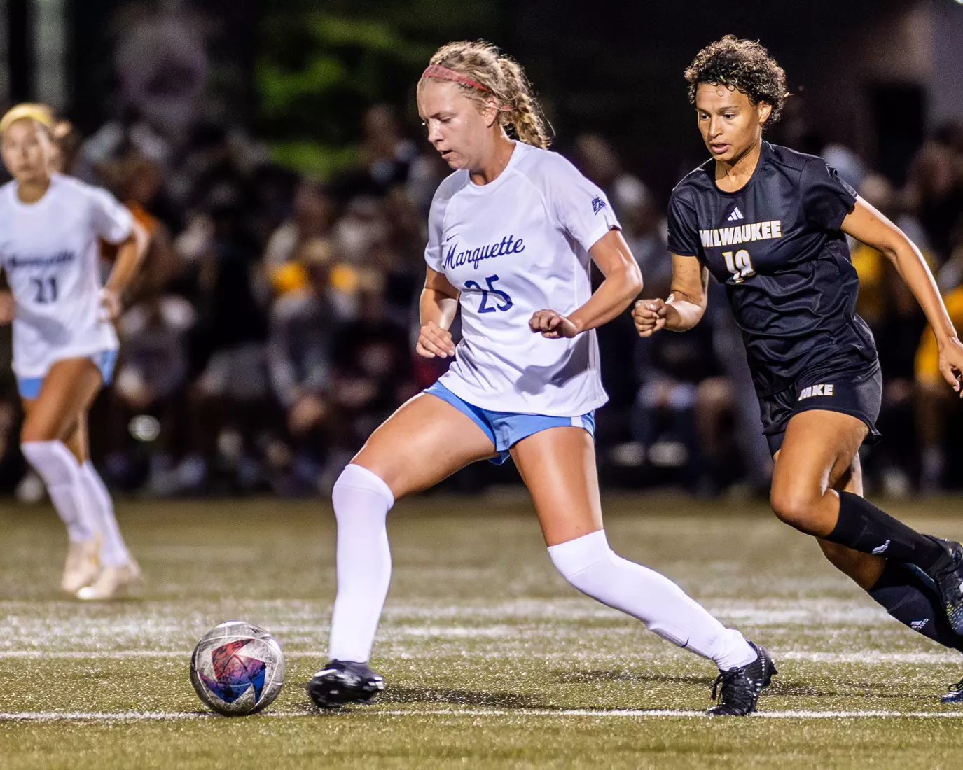 Marquette Women's Soccer defeated UWM 1-0 on Thursday, September 7, 2023.