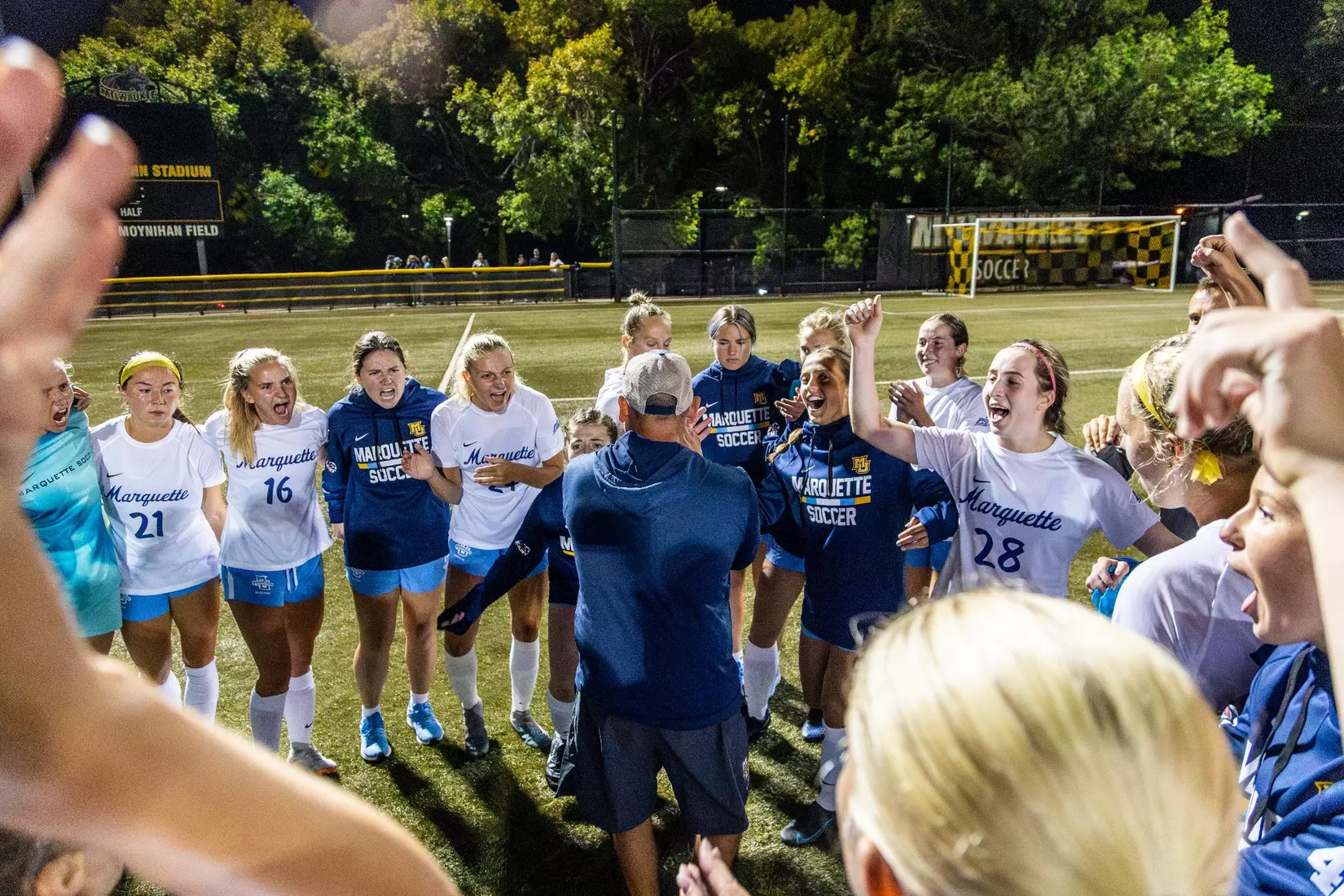 Marquette Women's Soccer defeated UWM 1-0 on Thursday, September 7, 2023.