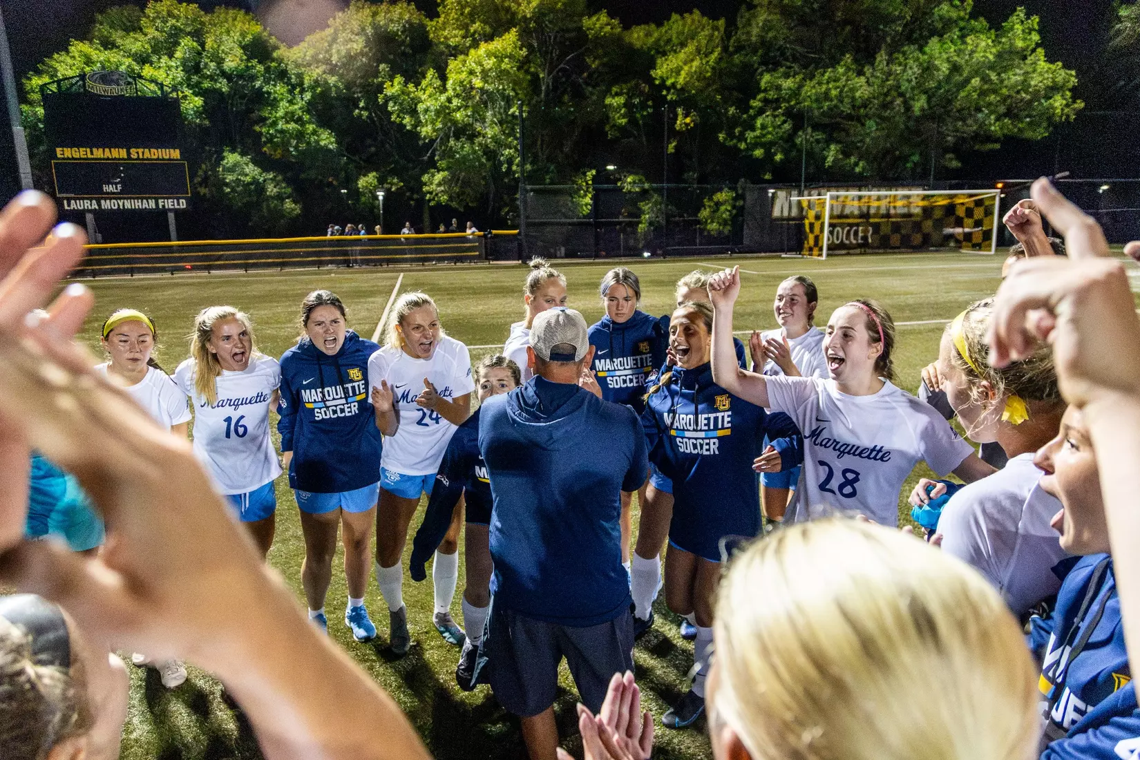 Marquette Women's Soccer defeated UWM 1-0 on Thursday, September 7, 2023.