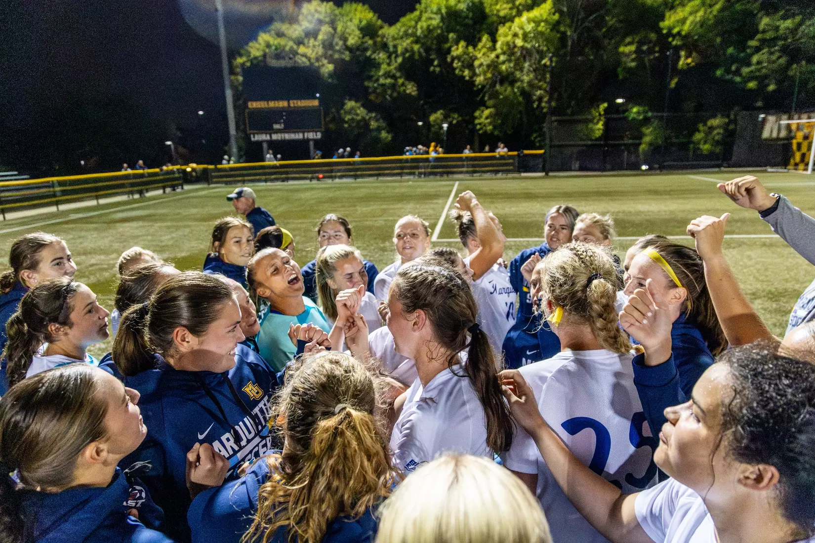 Marquette Women's Soccer defeated UWM 1-0 on Thursday, September 7, 2023.