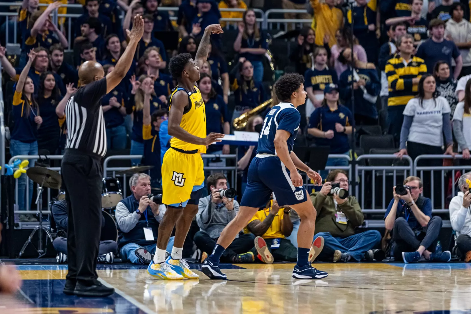No. 11 Marquette falls to Butler 69-62 at Fiserv Forum on Wednesday January 10, 2024 in Milwaukee, WI.