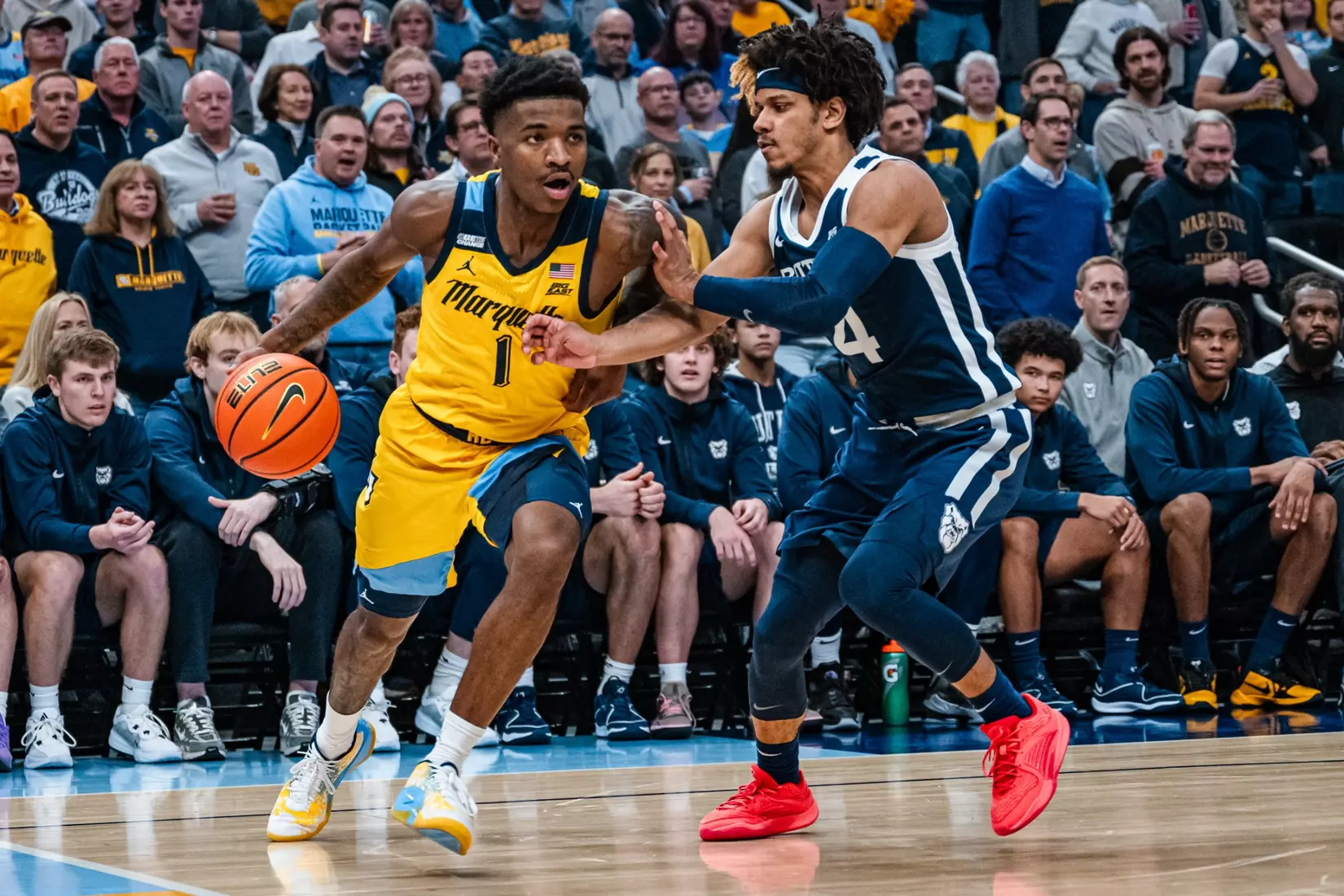 No. 11 Marquette falls to Butler 69-62 at Fiserv Forum on Wednesday January 10, 2024 in Milwaukee, WI.