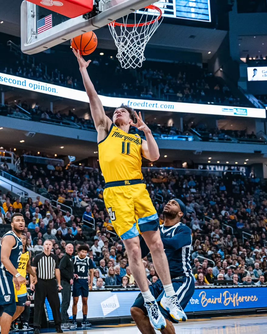 No. 11 Marquette falls to Butler 69-62 at Fiserv Forum on Wednesday January 10, 2024 in Milwaukee, WI.